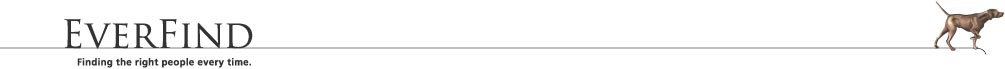 EverFind - Finding the right people every time